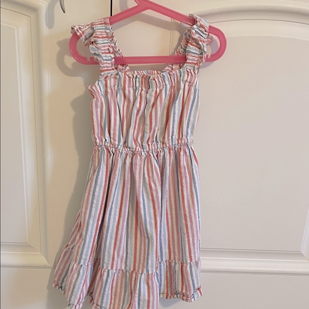 Cat & Jack Multicolor Striped Dress
